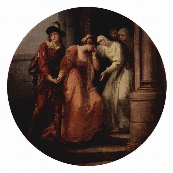 Angelica Kauffmann Abschied Abelards von Heloise